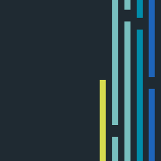 Abstract coloured lines